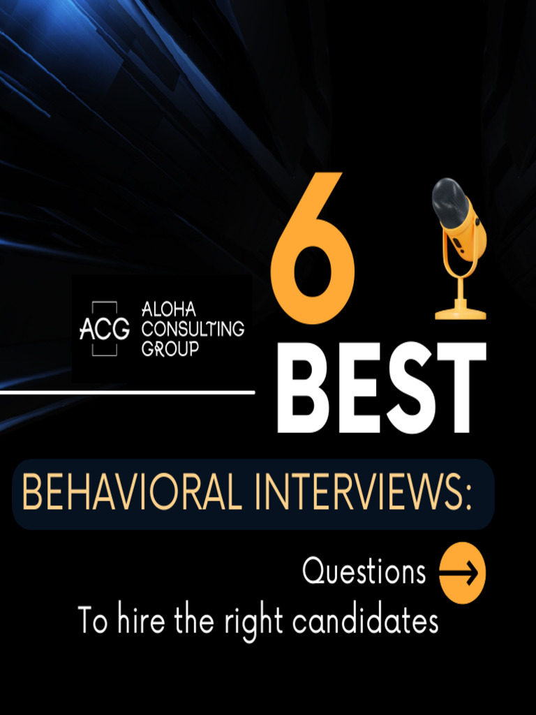 Behavioral Interviews | PDF
