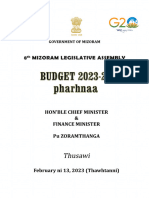 Budget Speech 2023 24 Mizo