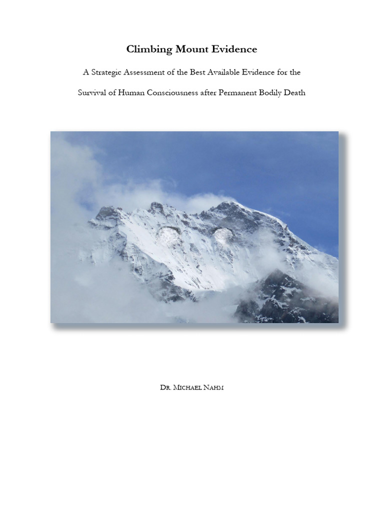 Nahm Climbing Mount Evidence PDF Parapsychology Mediumship