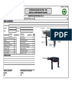 Formato Ssomat 33 Inspeccion Martillo Taladro