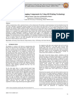 Controlled Shape Changing Components by Using 4D Printing Technology