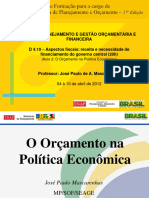 Aula 2 - José Paulo de A. Mascarenhas (D 4.10 - Aspectos Fiscais Receita e NFSP)