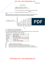 CBSE Class 6 Data Handling Worksheet