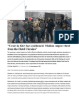 Research paper thumbnail of "Court in Kiev has confirmed: Maidan snipers fired from the Hotel Ukraina"