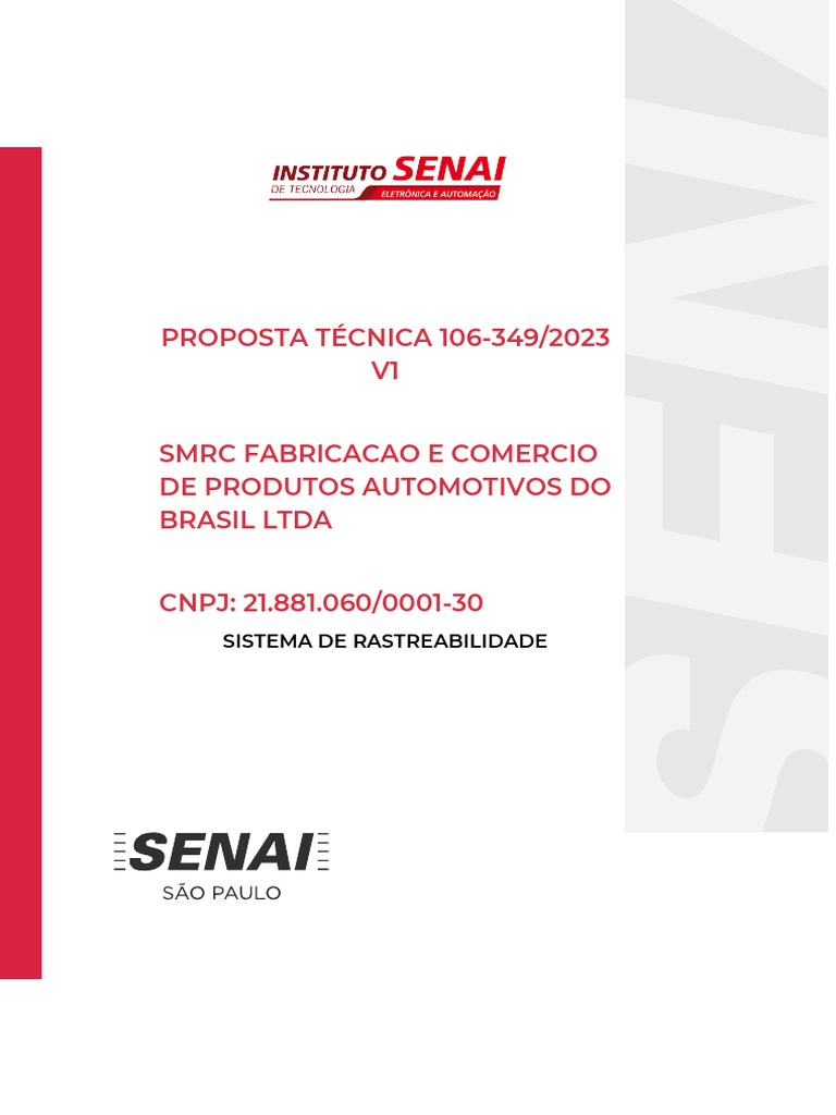 Sistema de Rastreabilidade para SMRC | PDF | Automação | Qualidade ...