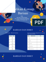 Aplikasi Konsep Barisan