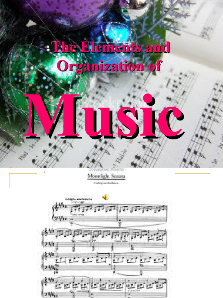Elements of Music Overview | PDF | Harmony | Tempo