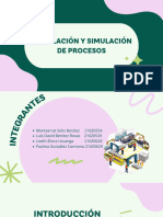 Modelación y Simulación