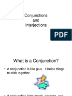 Conjunctions and Interjections June 15