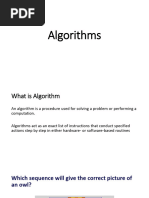 Algorithms