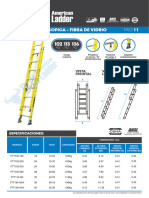 Escalera Fibra Telescopica 102 113 136kg