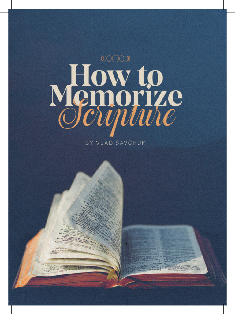 PDF How To Memorize Scri Final | PDF | Bible | Chapters And Verses Of ...