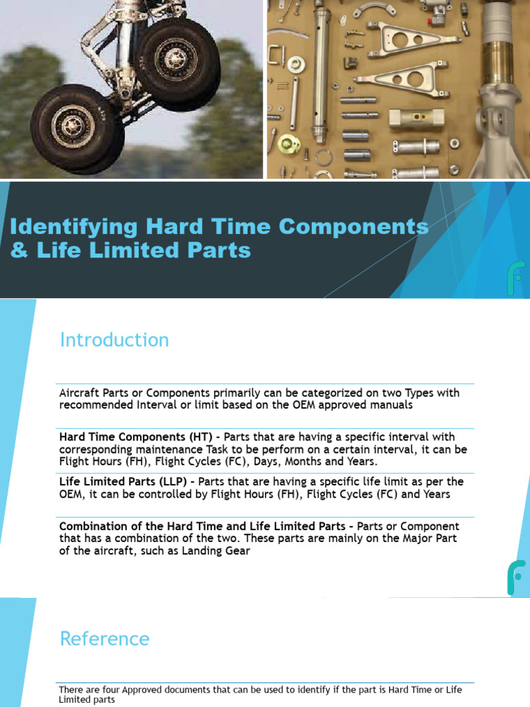 Hard Time Components & Life Limited Parts | PDF