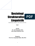 Buku SOSIOLOGISTRUKTURALISMELINGUISTIK