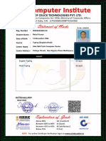 Rahul Kumar-Certificate Munna TT