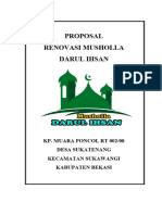 Proposal Musholah Darul Ihsan