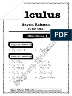 Calculus Practice Sheet by Mehedi Vaiya & Sayem Vaiya
