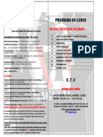 Programa Do Curso: Incluso: Certificado, Polígrafo