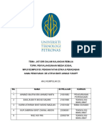 Penyalahgunaan Media Sosial