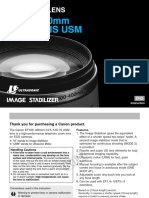 Ef 100400mm f4556l Is Usm Instruction Manual