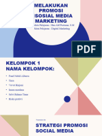 Melakukan Promosi Disosial Media Marketing Fuad