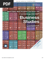 Igcse Business Studies Workbook Answers Pdf