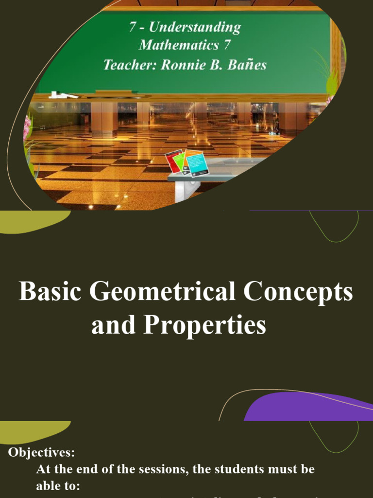 Basic Geometrical Concepts Explained | PDF | Line (Geometry) | Geometry