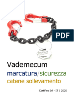 Vademecum Marcatura e Sicurezza Catene Sollevamento Rev. 00 2020 Estratto