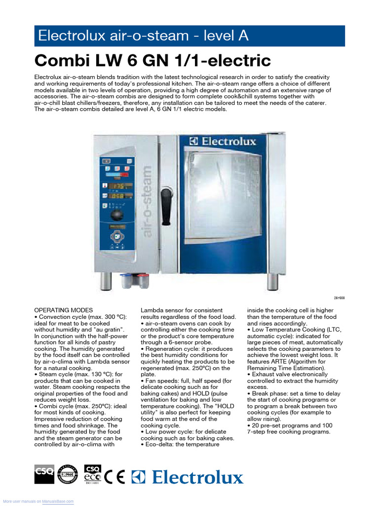 Electrolux visual data 2