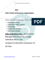 Class 11 Business ST Ch-2 Notes