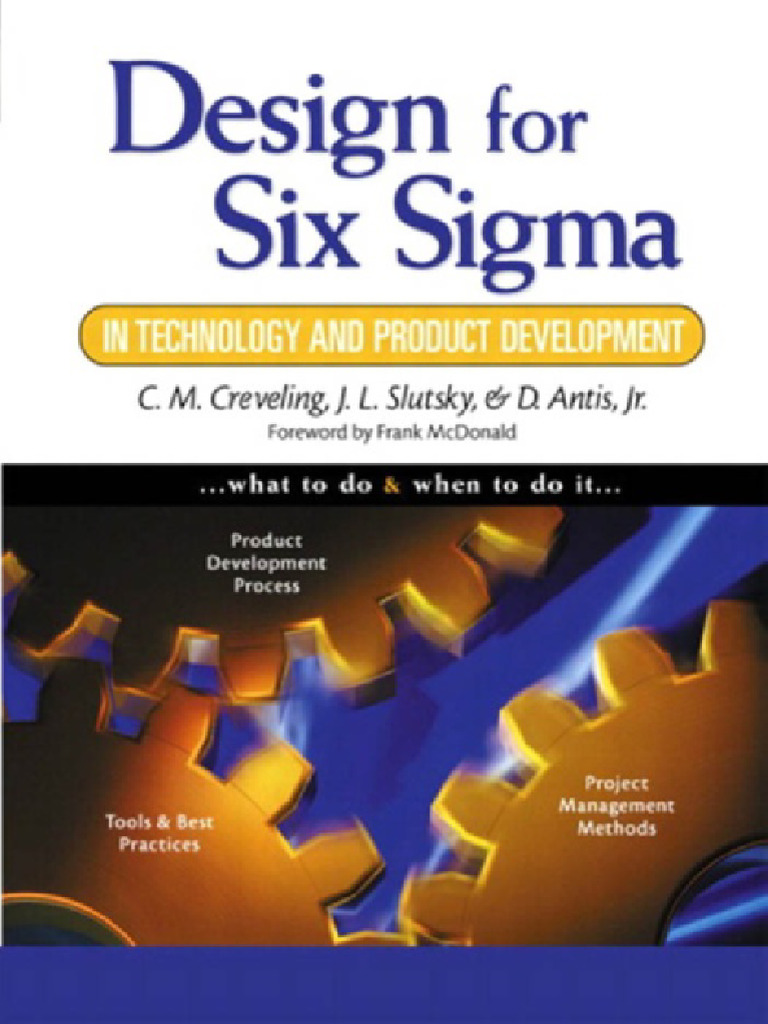 Design For Six Sigma | PDF | Design For Six Sigma | Project Management