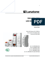 DALI CW-WW LED Dimmer CV SD2 EN D0023