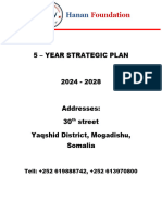 5 - Year Strategic Plan 2024 - 2028