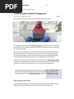 5 Data Analytics Projects For Beginners - CourseraG