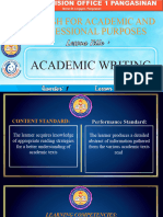 q1 Wk2academic Writing Students