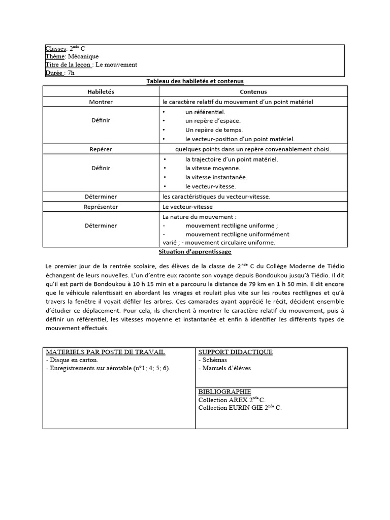 COURS 2nd C | PDF | Obliger | Poids