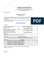 Grades 1 To 6 Admission Notice1