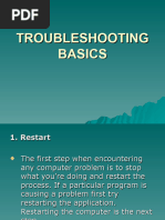 Troubleshooting Basics