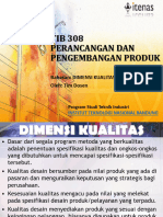 4-Dimensi Kualitas Produk