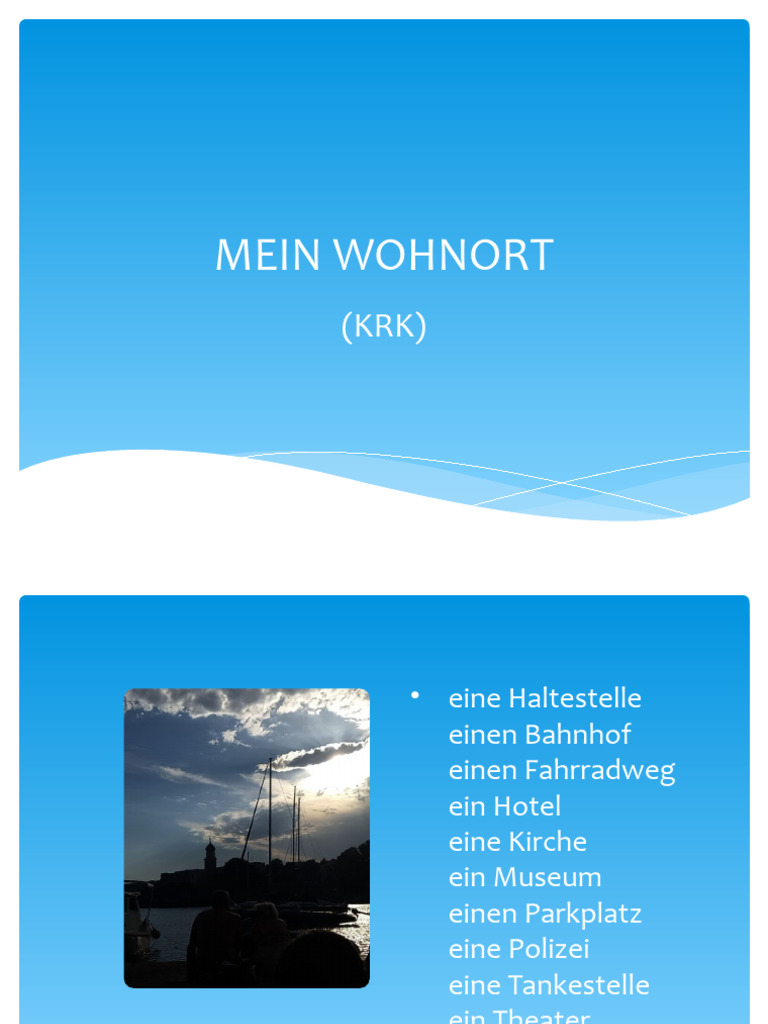 Mein Wohnort | PDF