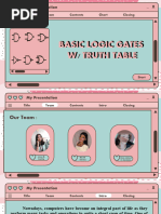 Basic Logic Gates With Truth Table