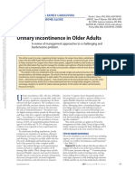 Urinary Incontinence in Older Adults.25
