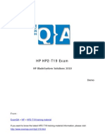 HP HP2-T19 Exam