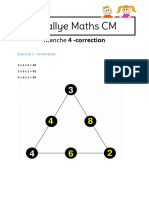 Rallye Maths - CM - Manche 4 - Correction