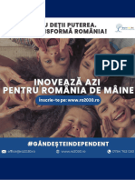 Inoveaza Azi Pentru Romania de Maine