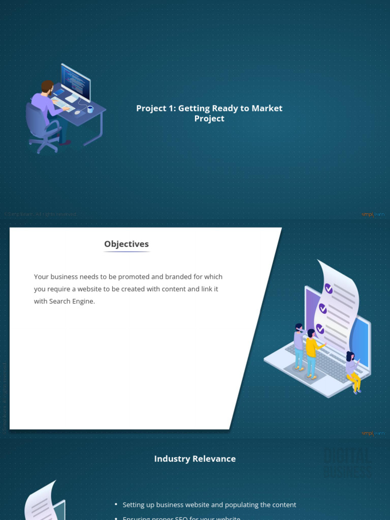 Project 01 Gettingreadytomarketproject | PDF | Search Engine ...