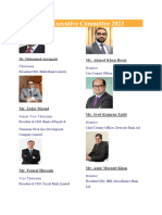 Pakistan Banks Association Executive Committee 2023