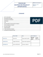 PR10. Procédure de Maîtrise Des Risques Et Opportunités Ind B - DM