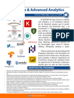 Brochure Data Science - Advanced Analytics