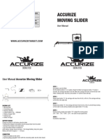 Accurize Moving Slider User Manual